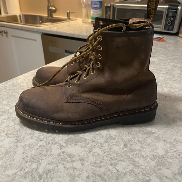 Dr Martins leather boots sz 12 - Picture 5 of 8